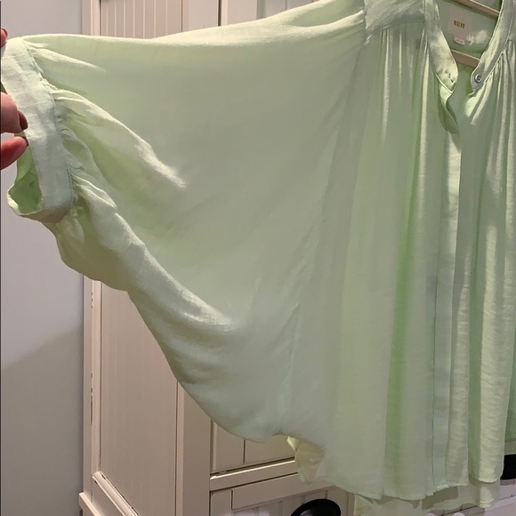 Maeve button down dolman sleeve top Anthropologie - Picture 5 of 7